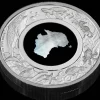 Great Southern Land - Mother of Pearl - 1 Oz Silber Proof 2021 +Box +COA*