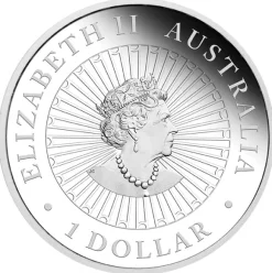 Great Southern Land - Mother of Pearl - 1 Oz Silber Proof 2021 +Box +COA*
