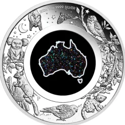 Great Southern Land Opal Nocturnal 1 oz Silber Proof 2026 +Box +COA