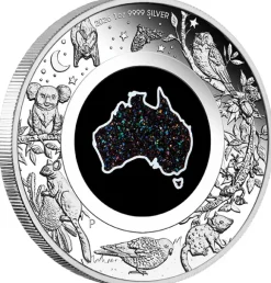Great Southern Land Opal Nocturnal 1 oz Silber Proof 2026 +Box +COA
