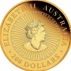 Great Southern Land - Opal - 2 Oz Gold Proof + Box +COA