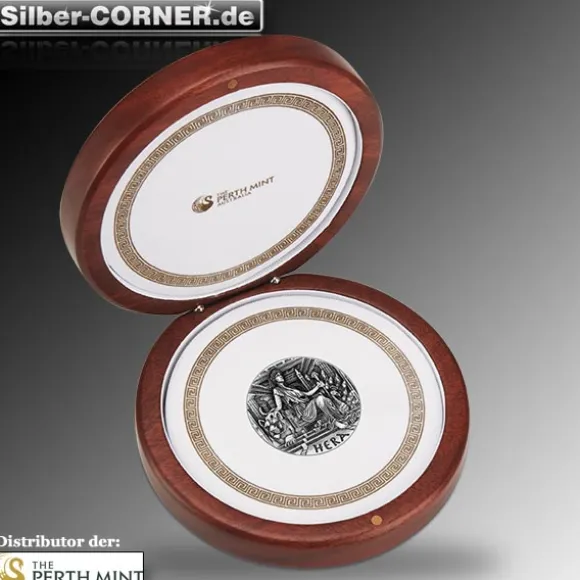 Göttinnen des Olymp - Hera- 2 Oz Silber High Relief 2015*