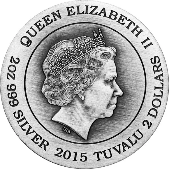 Göttinnen des Olymp - Hera- 2 Oz Silber High Relief 2015*