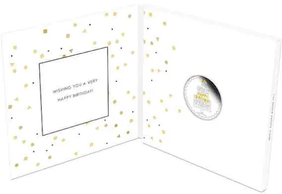Happy Birthday 1 Oz Silber Proof 2021 +Box +Zertifikat*