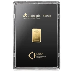 Heimerle + Meule 2,5 Gramm Goldbarren