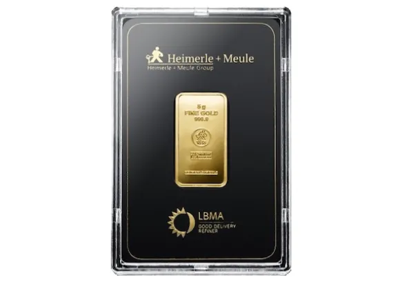 Heimerle + Meule 5 Gramm Goldbarren