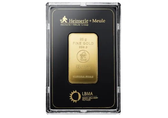 Heimerle + Meule 20 Gramm Goldbarren