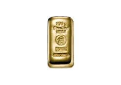 Heimerle + Meule 100 Gramm Goldbarren gegossen