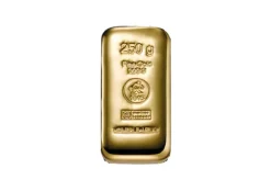 Heimerle + Meule 250 Gramm Goldbarren gegossen