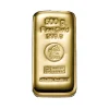 Heimerle + Meule 500 Gramm Goldbarren gegossen