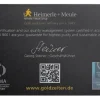 Heimerle + Meule 1 Gramm Gold Secain Card