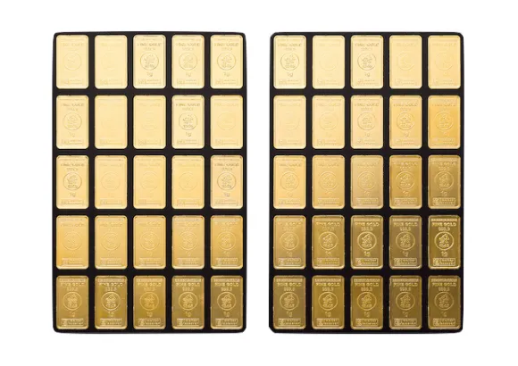 Heimerle + Meule 50 x 1 Gramm UnityBar Goldbarren