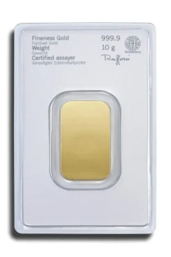 Heraeus 10 Gramm Goldbarren