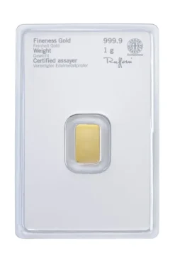 Heraeus 1 Gramm Goldbarren