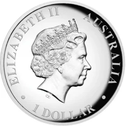 High Relief Kookaburra 1 Oz Silber 2014 + Box +CoA*