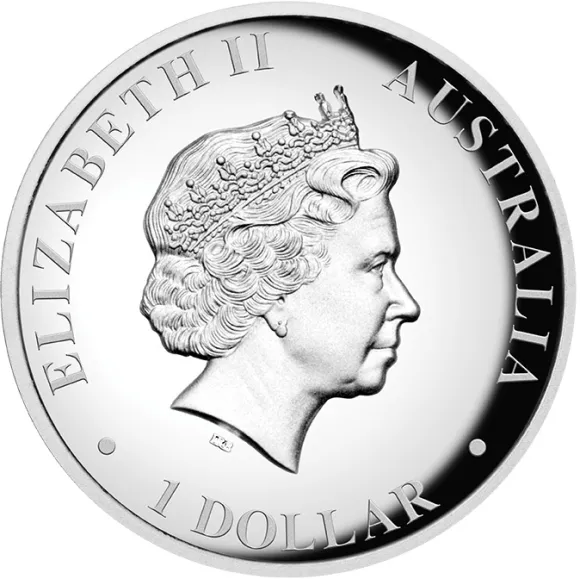 High Relief Kookaburra 1 Oz Silber 2014 + Box +CoA*