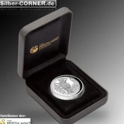 High Relief Kookaburra 1 Oz Silber 2014 + Box +CoA*