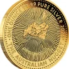 Hobart ANDA Money Expo Special 40 Jahre Australien Nugget 1 Oz Silber 2026 vergoldet Proof*
