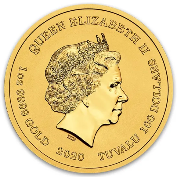 Homer Simpson 1 Unze Gold 2020