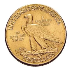 Indian Head 10 Dollar Goldmünze verschiedene Jahrgänge
