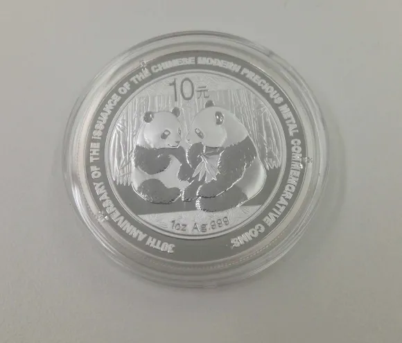 30 Jahre China Panda 1 Unze Silber 2009*