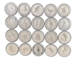 20 Jahre Kookaburra 1 Oz Silber Set 2009 + Box + Zertifikat*