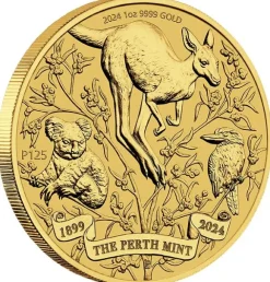 125 Jahre Perth Mint 1 Unze Gold 2024