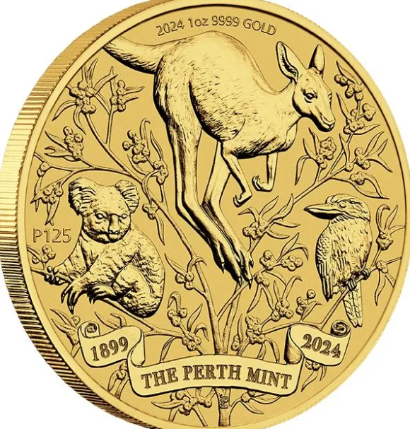 125 Jahre Perth Mint 1 Unze Gold 2024