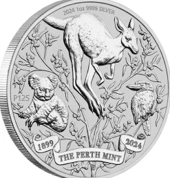 125 Jahre Perth Mint 1 Unze Silber 2024*