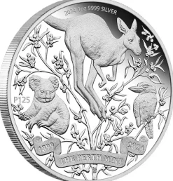 125 Jahre Perth Mint - 1 Unze Silber Proof 2024 +Box + COA*