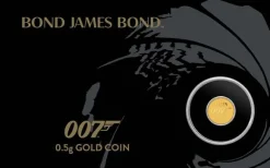 James Bond 007 0,5 Gramm Gold 2020