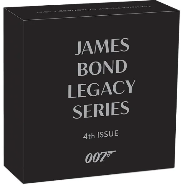 James Bond Legacy - Pierce Brosnan - 1 oz Silber Proof 2024 +Box +COA*