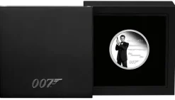 James Bond Legacy - Pierce Brosnan - 1 oz Silber Proof 2024 +Box +COA*