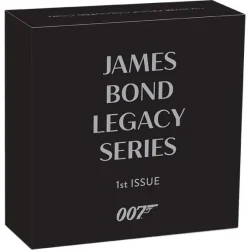 James Bond Legacy Serie 1 Unze Silber 2021 Sean Connery + Box +COA*