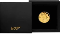 James Bond 007 1/4 Oz Gold Proof 2020 +Box +COA