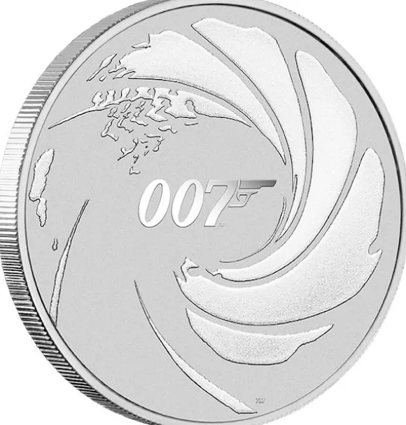 James Bond - 007 - 1 Unze Silbermünze *