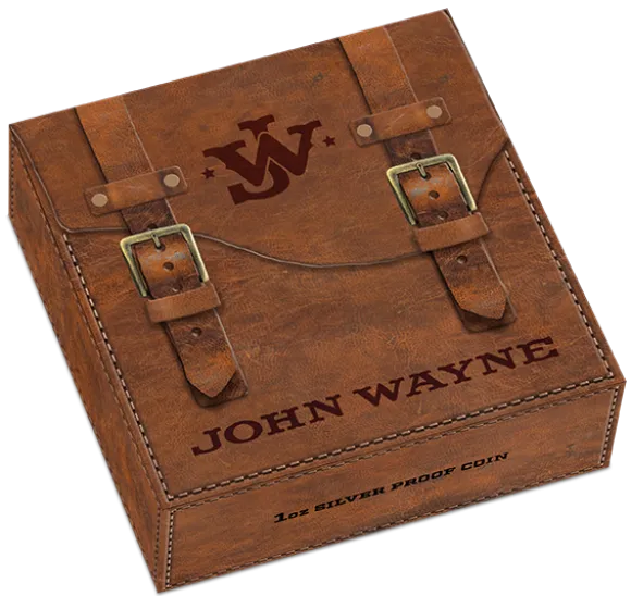 John Wayne 1 Oz Silber Proof 2020 + Box +Zertifikat*