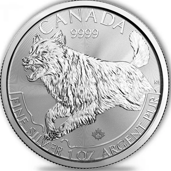 Kanada Predator - Wolf - 1 Oz Silber 2018 *