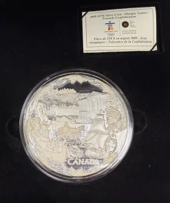 Kanada Towards Confederation 1 KG Silber 2008 +Box +Zertifikat*