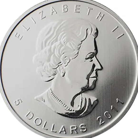 Kanada Wildlife - Grizzly -1 Oz Silber 2011*