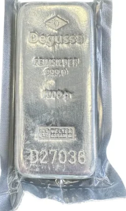 1 KG Silberbarren 999 - verschiedene Hersteller