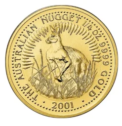 Känguru / Nugget 1/4 Oz Gold 2001