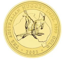 Känguru / Nugget 1/4 Oz Gold 2002