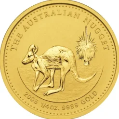 Känguru / Nugget 1/4 Oz Gold 2005