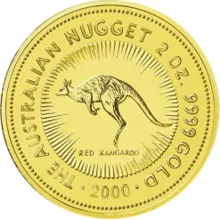 Känguru Nugget 2 Oz Gold 2000