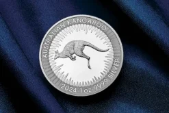 Känguru 1 Oz Silber Proof - KING CHARLES - 2024 +Box +COA