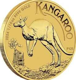 Känguru 1/10 Unze Gold 2024