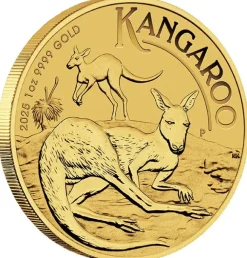Känguru 1 Unze Gold 2025