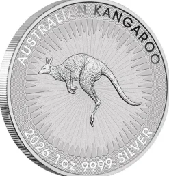 Känguru 1 Unze Silber 2026