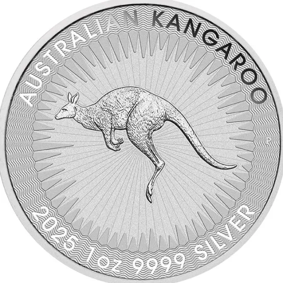 Känguru 1 Unze Silber 2025